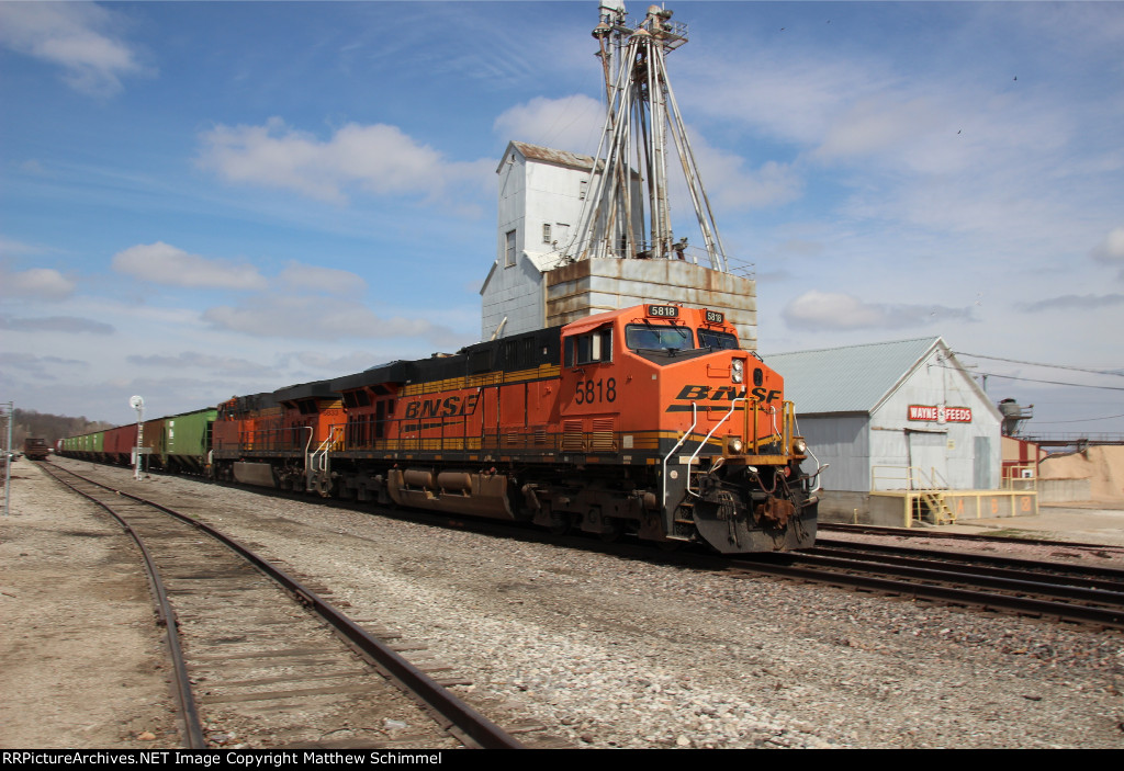 Empty Grain Ripping Past